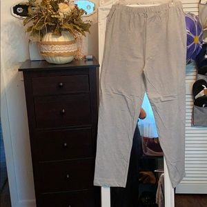 NWOT gray casual pants with pockets